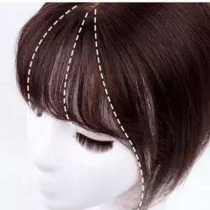 [하프클럽/]앞머리 인기 탑커버 정수리가발 인모부분가발 감성 정