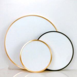 보석십자수 원형액자 프레임세트 비즈 화이트 구어도 대형 60x80cm 40x40