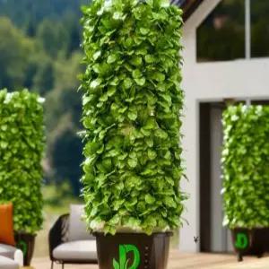 가정용 식물재배기 에어로포닉 타워 스마트재배 자동급수 수직 타워 화분 다층 포켓형 플랜터