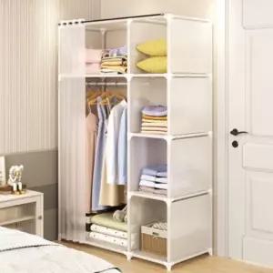 조립식 비키니 옷장 행거 자취방 원룸 미니 싱글 1인