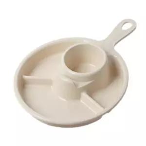 캠핑용 캔꽂이 접시 1인용 원형 손잡이 미니 식판 소형 식기 피크닉 야외