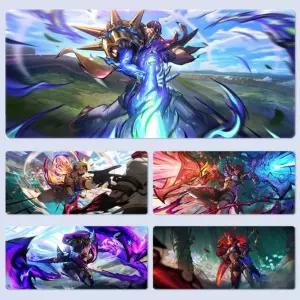 F 롤팀 소울파이터 게이밍장패드 2XL 900x400x4mm 롤장패드 롤게임 마우스 PC소품