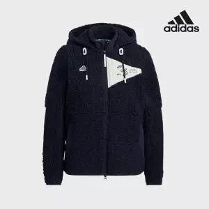 아디다스골프  여성 플레이그린 보아 풀집 자켓 네이비 HG5773