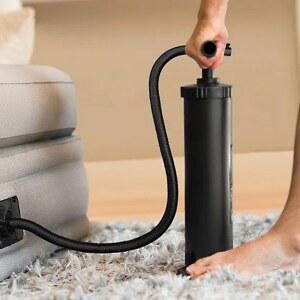 텐트 오토바이 INTEX 공기 매트 초대형 축구 수영 수동 펌프 액세서리 농구 진공 침대 장비