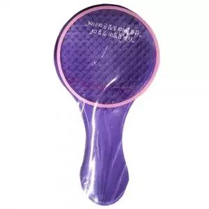 엉킨 머릿결 빗는순간 풀린다 2중모 헤어브러쉬 퍼플