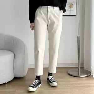 양기모코튼스판배기팬츠 LOQ117M311 빅사이즈 사이즈에서 자유로운 그녀~