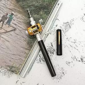 휴대용 미니 낚싯대 장비 펜 낚시대