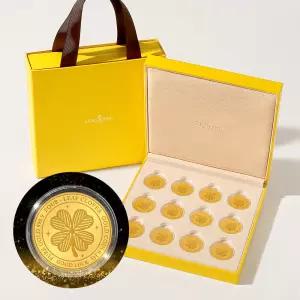 [새해선물] 24k 행운 순금코인 선물세트 2종 택1