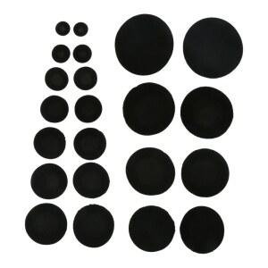 18mm 25mm 35mm 40mm 45mm 50mm 55mm 헤드폰 교체 폼 패드 이어 패드 스폰지 귀마개 헤드셋 캡 새로운 이어폰 액세서리