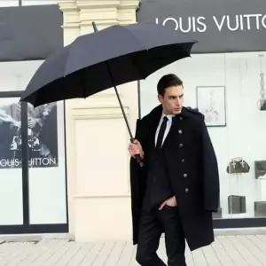 초대형 골프 데일리 의전용 우산 클래식 방풍 장우산-WFHXQ9Y