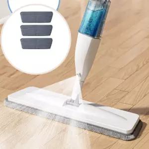 거실용 스프레이형 밀대걸레 패드3p 일체형 물걸레밀대 청소용