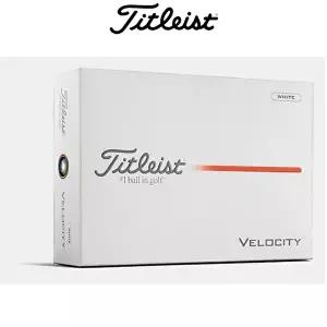 [타이틀리스트]타이틀리스트 벨로시티 골프볼 공 12구 Velocity 화이트 2026