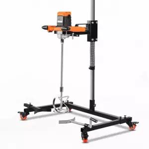 콘크리트 믹서기 몰탈 배합기 시멘트 교반기 파우더 전동 핸드 드릴 세트