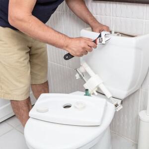 변기 나사 커버 2 쌍 흰색 플라스틱 장식 볼트 캡 욕실 고정 액세서리 하드웨어 부품