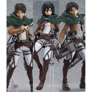 진격의 거인 캐릭터 액션 피규어 세트 수집용 미니어처 완구 소품 장식품 장식 완구 소품