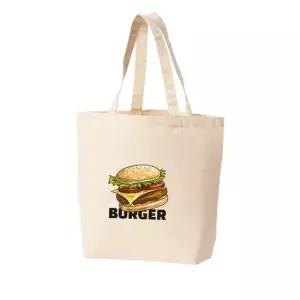 에코백 토트백 햄버거 패스트푸드 콜라 그림 다양한 사이즈