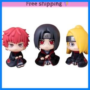 (재고 있음) 오리지널 메가하우스 룩 업 나루토 질풍전 사소르 데이다라 피규어 애니메이션 게임 만화