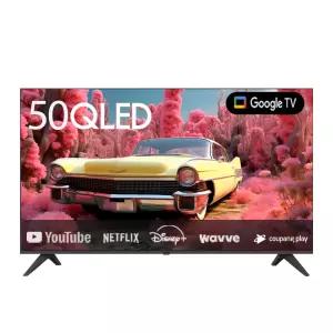 프리토스 50인치 QLED 4K 구글 AI 스마트TV 베젤리스 1등급