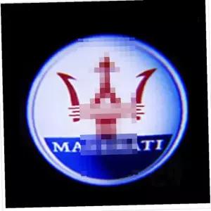 D21 마세라티 로고 매립형 LED 도어라이트