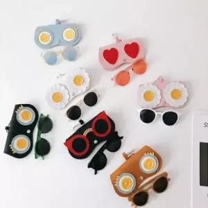 아동 선글라스 케이스 커버 셋트 안경 키즈 패션