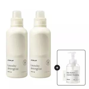 [아토팜][1+1] 아기 세탁세제 1L [증정]젖병 세정제 500ml