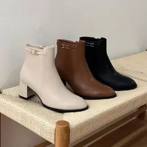 겨울 워커 신상 여성구두 여성화 발목구두 앵클부츠