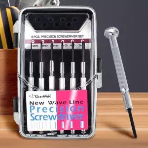 시계드라이버 (철) 미니 포켓 안경 십자 일자 짧은 별드 주먹 라쳇 Y자 공구 코너 도라이바 자석 소형 롱드