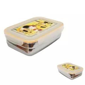 굿테라 정리 보관 밀폐 냉장고 스텐밀페용기 반찬통 김치통 1.8L