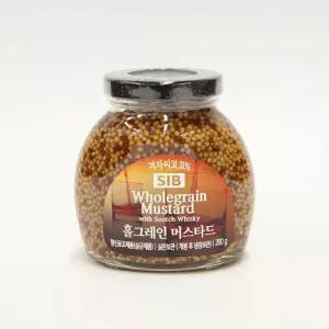 고기요리소스 SIB 홀그레인 머스타드 280g수입식자재 샐러드 샌드위치 치킨 식료품 가공식품 식재료