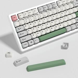 호환 KBDiy 기계식 키보드용 138 키 GMK 9009 키캡  PBT KOA 프로파일 레트로 aula F87 F108 F99 Pro ACE60