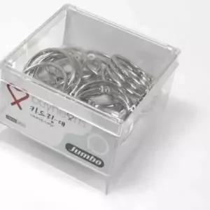 [셀러에이드]대형 카드링 실버 사무용 고리 카드홀더 메탈링 카드정리 링