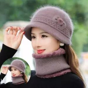 할머니모자 여성 중년 겨울 벙거지 꾸안꾸 모자 엄마 할머니