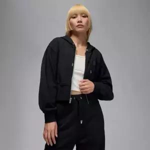 [나이키]IB9864 조던 플라이트 플리스 여성 크롭 새틴 안감 후디 - 010 713769