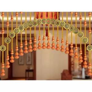 중국집발 식당 발 후라이팬 비즈발 대용량 커튼 나무