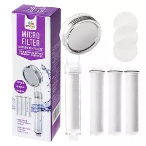 홈 퓨어 마이크로 필터 샤워기 + 헤드필터4P + 바디필터4P 1개