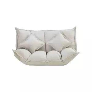 접이식저상형쇼파 1인 160cm 간이침대 좌식 자취방소파 화이트 소파침대 낮은소파 원룸