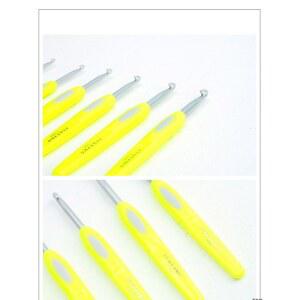 PEN 한정판 크로바 코바늘세트 펜E 네온옐로우