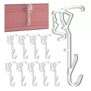 GRONGU 헌터 더글라스와 호환되는 블라인드용 밸런스 클립 10개, 6.4cm(2.5인치) 수평 우드 블라인드 밸런