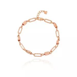 [엘렌쥬얼리]14K 루체른 클립 체인 금 팔찌