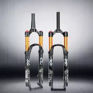 자전거 쇼바 에어 포크 충격 앞 26인치 흡수 스트레이트 프론트