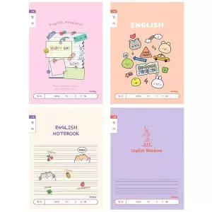 초등 1-2 영어 넓은칸 B 1박스 200개입 과목노트 공책