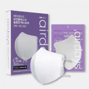 미라클하우스 에어데이즈 KF94 슬림핏 C타입 마스크 특대형 화이트100매 637475