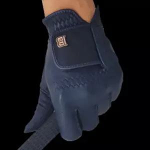 브렌스 양피 여성 골프 장갑 용품 네이비 왼손 20호