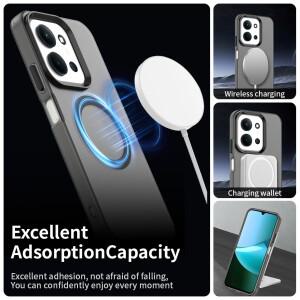 레드미 호환 15C 4G 5G 글로벌호환  마그네틱 자석 무선 충전 케이스 171MM 커버 캔디 컬러 투명 백 쉘 코