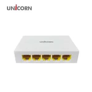 유니콘 5포트 기가 스위칭허브 공유기 랜선스위치허브 DG-500GIGA