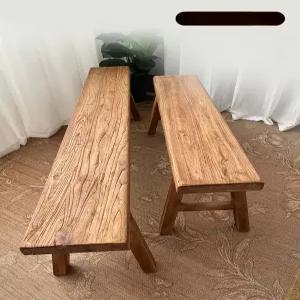 원목 긴 벤치의자 3인용 등받이형 식탁 벤치 우드 소재 내추럴 디자인 카페 야외용 실내 인테리어용