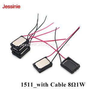 2개/몫 1511 8 옴 1W 캐비티 라우드 스피커 8Ohm 1 와트 8R 미니 소형 호환 박스 노트북 컴퓨터 용 Bluetoo