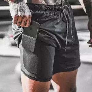 투인원 레깅스 포켓 헬스 스포츠 데일리 남성 반바지