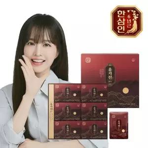 농협홍삼 한삼인 홍기천 6년근 진세노이드 골드 50ml 30포 1개 +쇼핑백