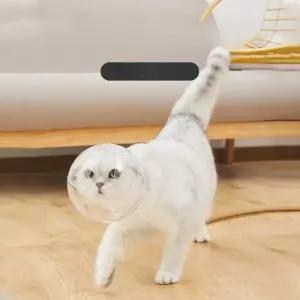 노견 헬멧 머리 보호대 모자 보호구 방지 입마개 개 아크릴 물림 볼 커버